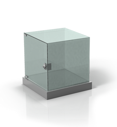 Lockable Vitrine w/pad Lockable Vitrine w/pad