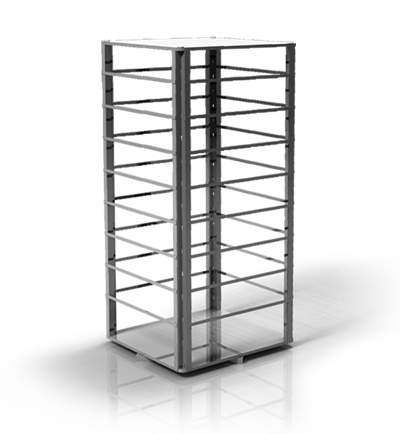 160 4 Sided 8 Tier Earring Spinner 160 4 Sided 8 Tier Earring Spinner