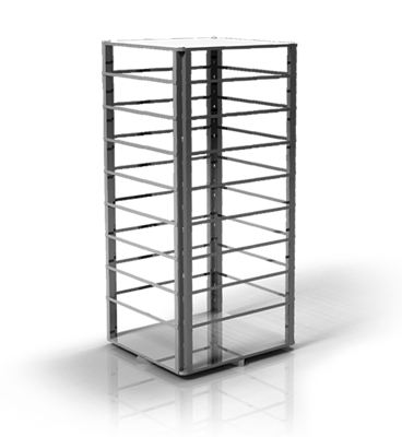 160 4 Sided 8 Tier Earring Spinner 160 4 Sided 8 Tier Earring Spinner