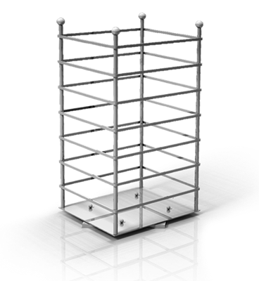 4 Sided 7 Tier Earring Spinner 4 Sided 7 Tier Earring Spinner