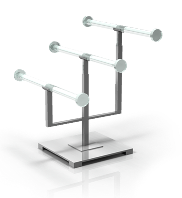 Triple Bar Fixed Bracelet Triple Bar Fixed Bracelet