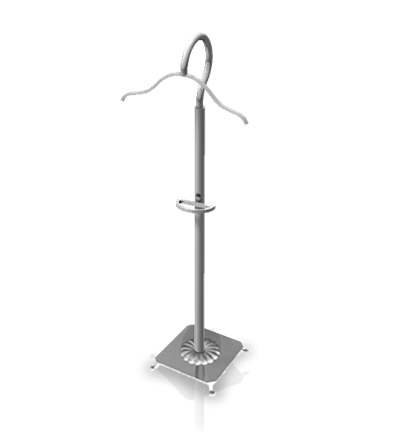 Ornate Draper with Sliding Skirt Clip Ornate Draper with Sliding Skirt Clip