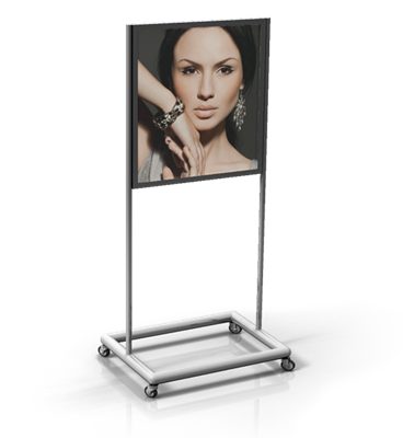 Full Sheet Floor Signholder Full Sheet Floor Signholder